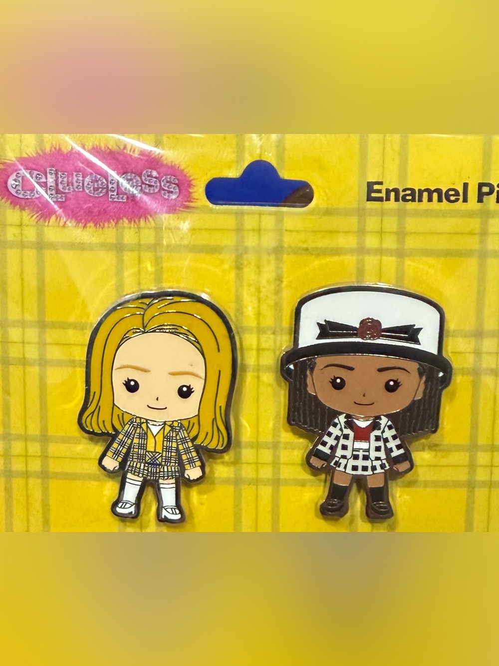 Clueless Cher and Dionne Enamel Pin Set